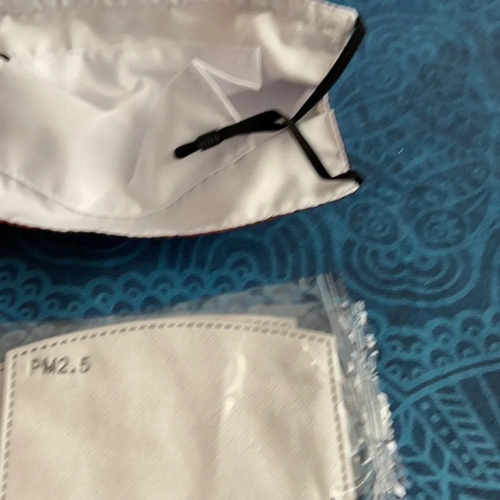 6/$20 New Mandalorian and Baby Yoda adjustable face mask
